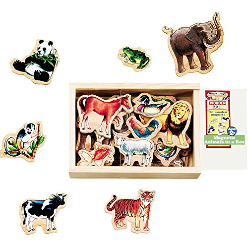 Melissa & Doug Magnetische Tiere In Der Box (set Von 6)... - Maison & Cuisine Amazon Allemagne à 28.27€