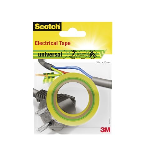 Scotch Cintas eléctrica aislante - Bricolage & Outils Amazon Espagne à 2.37€