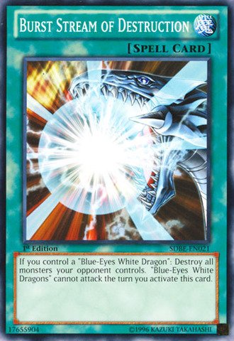 Yu-Gi-Oh! - Burst Stream of Destruction (SDBE-EN021)... - Jeux Vidéo & Consoles en promo à 8.45€