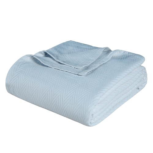 Superior Metro All-Season Cotton Blanket, Woven Blanket for... - Maison & Cuisine Amazon Royaume-Uni à 26.59€