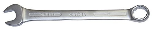 SOLIDO Clé mixte DIN3113A 14 mm côté annulaire 15º coudée... - Bricolage & Outils en promo à 9.13€
