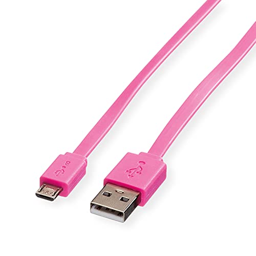 ROLINE USB 2.0 Kabel, USB A ST - Micro USB B ST 1,0 m - High-Tech & Électronique Amazon Allemagne à 4.29€