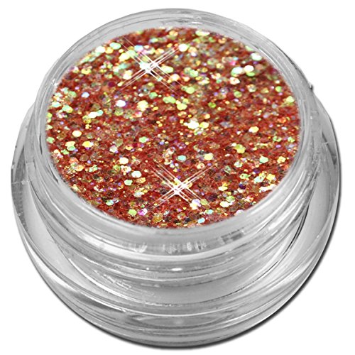 Mix Glitter Rot-Orange Glitzer Pailetten Mixed Nailart - Loisirs Créatifs Amazon Allemagne à 1.99€