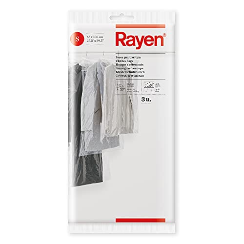 Rayen 6045 Kleiderhüllen, 3 Stück, 65 x 100 cm - Maison & Cuisine en promo à 1.89€