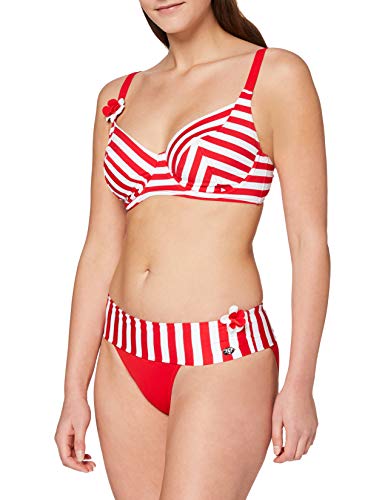 Haute pression Y8013 Bikini, Rouge (Rayé Rouge), 44 (Talla... - Jardin & Extérieur en promo à 9.16€