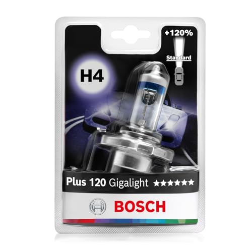 Bosch Lampadina Alogena H4 Plus 120 Gigalight, 12 V 60/55... - Home & Kitchen Amazon Italy à 9.72€