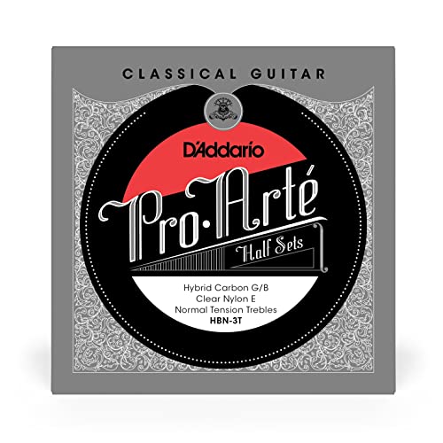 D'Addario HBN-3T Pro-Arte Hybrid Carbon Jeu de 3 cordes... - Jouets & Jeux en promo à 11.80€