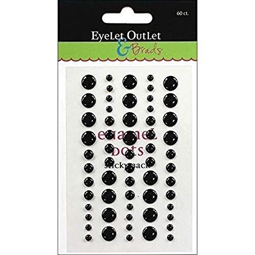 Eyelet Outlet 60 Enamel, Black - Maison & Cuisine en promo à 8.70€