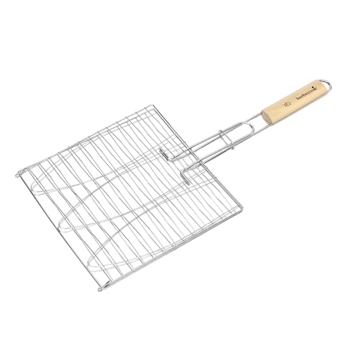barbecook 223.0938.055 Fischgrill 3, silber,holzfarbe - Jardin & Extérieur Amazon Allemagne à 13.49€