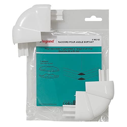 Legrand - Raccord pour angle sortant - pour goulotte 80x50mm - Amazon France à 14.13€
