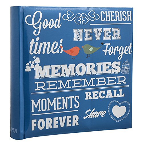 ARPAN - Album per 200 foto, 28 x 4 x 26 cm, colore: Blu - Maison & Cuisine Amazon Italie à 21.98€