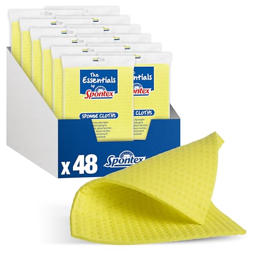 Spontex Carréponges The Essentials | Éponges à Vaisselle... - Sports & Fitness en promo à 13.99€