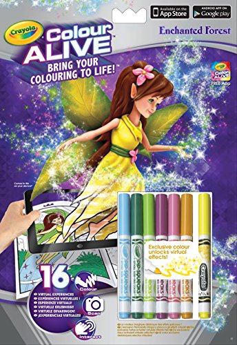 CRAYOLA Color Alive Enchanted Forest Craft Kit - Loisirs Créatifs Amazon Royaume-Uni à 4.27€