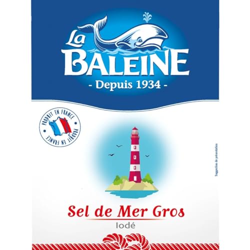 La Baleine Gros Sel de Mer 1Kg - Nouvelle promo Amazon à 0.85€