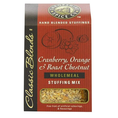 Shropshire Spice Cranberry Orange & Roast Chestnut Stuffing... - Épicerie Amazon Royaume-Uni à 1.49€