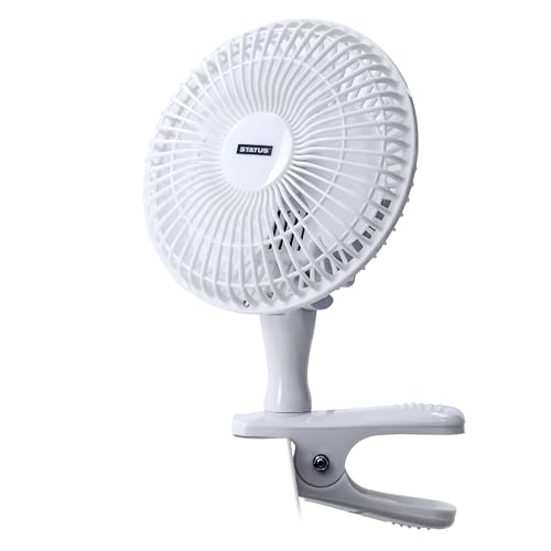 Status 6 Inch Clip On Fan, Portable Mini Desk Cooling Fan... - Maison & Cuisine Amazon Royaume-Uni à 12.22€