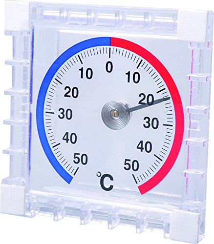techno line WA 1010 Termometro Finestra, Bianco - Amazon Italie à 14.07€