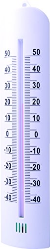Technoline Thermometer, weiß, 6 x 1,5 x 28 cm, WA 1035 - Bon plan à 3.99€