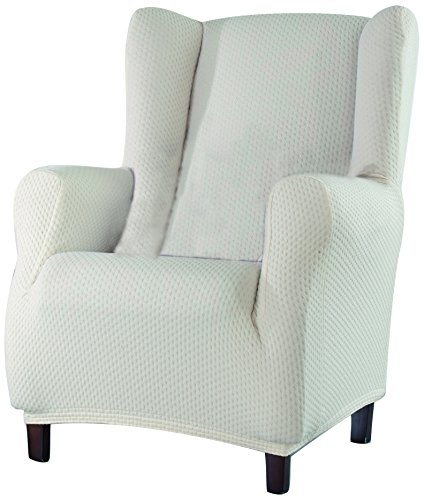 Eysa 1-Square Sucre Wing Chair Cover, Ecru - Maison & Cuisine Amazon Royaume-Uni à 19.77€