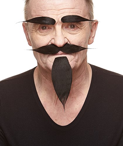 Mustaches Self-adhesive Hairy Russian Fake Mustache, Beard... - Beauté & Parfums Amazon Royaume-Uni à 11.21€