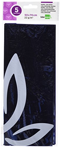 Papel Celofan Liderpapel CL18 50X70 Cm 22G/M2 Bolsa De 5... - Amazon Espagne à 3.99€