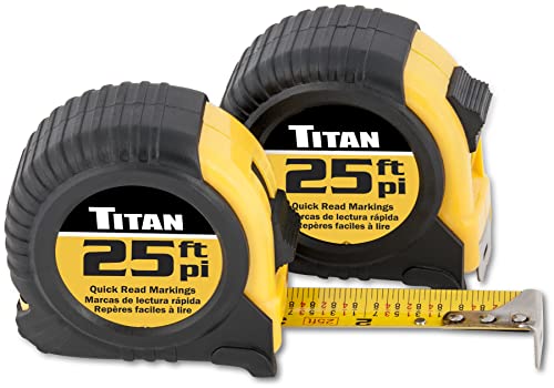 Titan Tools 10901 - Cinta métrica (7,6 m, 2 unidades)... - DIY & Tools Amazon Spain à 6.08€