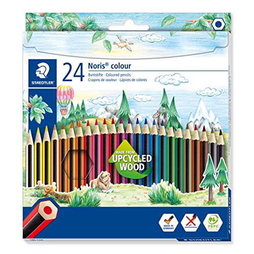STAEDTLER - Noris colour 185 - Etui carton 24 crayons de... - Tech & Electronics Amazon France à 4.88€