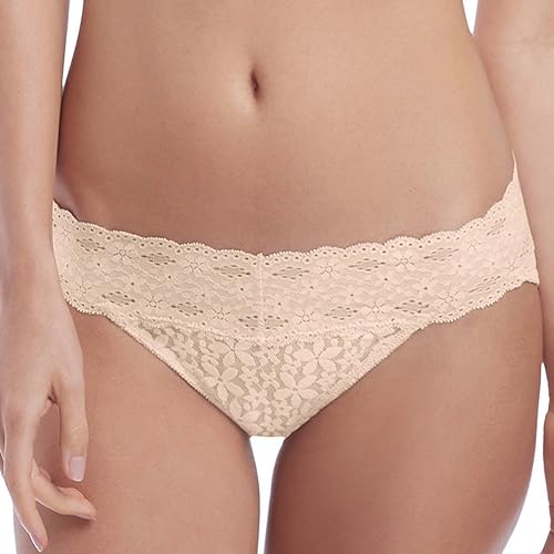 Wacoal Halo Lace Bikini Brief in Black Or Nude (WA878205)... - Mode & Vêtements Amazon France à 23.00€