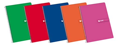 Cahier ENRI A4 80 Volets (5 Unités) en promo à 7,34€ (-62%) sur Amazon FR