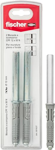 Etagères à disparition fischer Art.CPF blister 2pz en promo à 11,46€ (-51%) sur Amazon FR