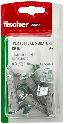 Dübel Fischer sb-k Blister 6pz - Bricolage & Outils en promo à 5.58€