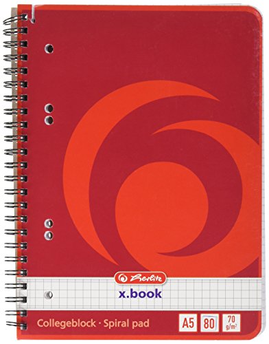 Herlitz 297531 Collegeblock A5 70g/m 80 BI kar Rand links - Maison & Cuisine Amazon Allemagne à 2.67€