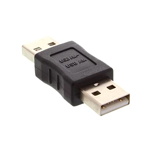 InLine 33441 USB 2.0 Adapter, Stecker A auf Stecker A - High-Tech & Électronique Amazon Allemagne à 2.19€