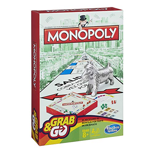 Hasbro – Monopoly de voyage [Parent] Version espagnole - Jouets & Jeux Amazon France à 10.34€