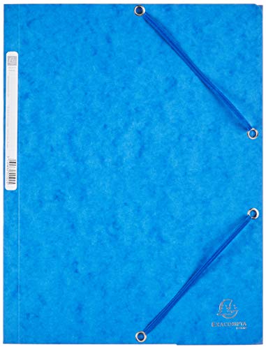 Exacompta 55502E Cartelle con Elastici, 24x32 cm, Blu - Auto & Moto Amazon Italie à 1.85€