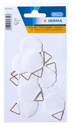 HERMA Colgador de fotos pequeño blanco, 10 unidades, Ø 30... - High-Tech & Électronique en promo à 4.22€