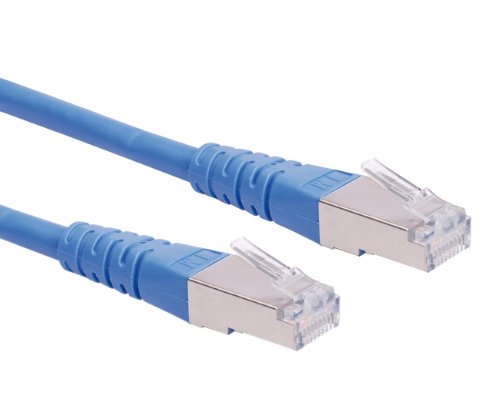 ROLINE Cavo di Rete S/FTP (PiMF) Cat.6, Blu, 0,3m - Pet Supplies Amazon Italy à 9.68€