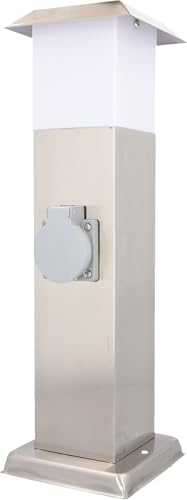 UNITEC Colonna in acciaio inox con 2 prese e lampada senza... - Home & Kitchen Amazon Italy à 27.95€