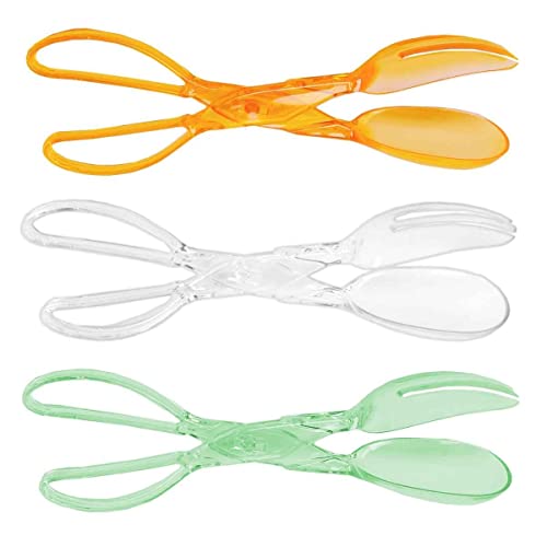 Pinza In Plastica Per Insalata Manici Forbici Colori Ass.... - Maison & Cuisine en promo à 1.20€