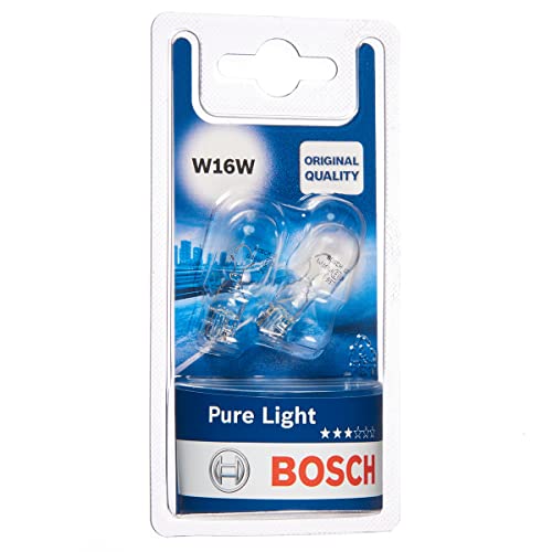 Bosch W16W Pure Light Ampoule de Phare Halogène, 12 V 16 W... - Maison & Cuisine Amazon France à 3.52€