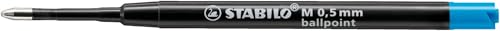 STABILO Kugelschreiber Refill Medium 0,5 mm türkis Tinte - Fournitures Bureau Amazon Allemagne à 1.19€