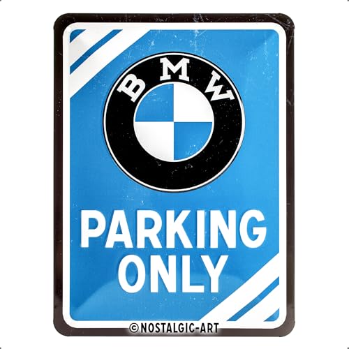 Nostalgic-Art Plaque vintage BMW – Parking Only – Idée de... - Auto & Moto Amazon France à 8.24€