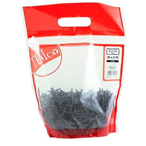 TIMCO Sherardised Square Twisted Nail - 30 x 3.75-0.5kg Bag - Home & Kitchen Amazon UK à 3.50€