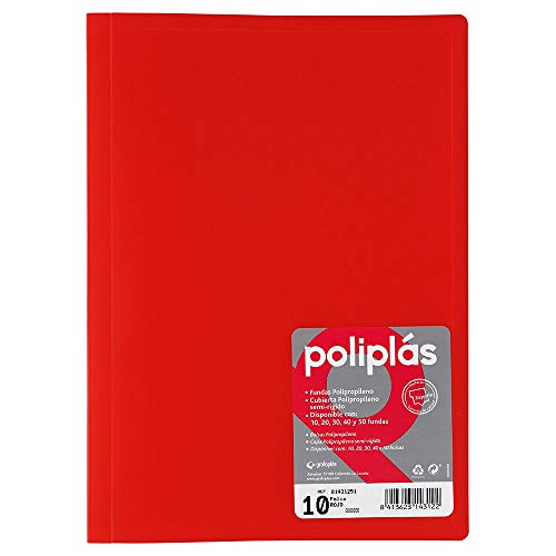 grafoplas 1155857 Covers – Folder, Red - Bon plan à 6.65€