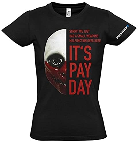 Maglietta Payday 2 Wolf Donna M - Mode & Vêtements Amazon Italie à 10.19€