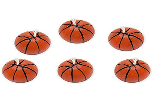 Big Party - 6 bougies en forme de ballons de basket-ball... - Sports & Fitness en promo à 10.00€