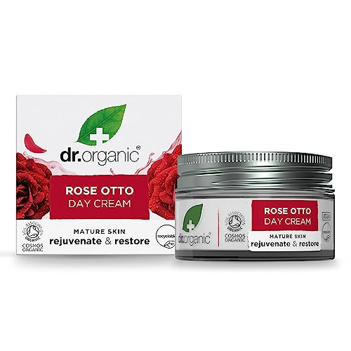 Dr. Organic Crème de Jour à la Rose Bio 50 ml - Beauté & Parfums Amazon France à 6.94€
