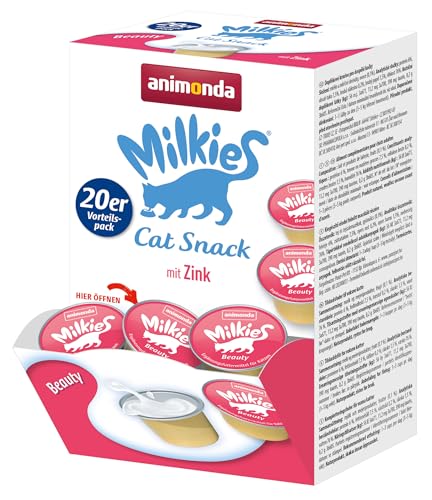 animonda Milkies Katzensnack mit Milch - Cups Beauty (20... - Beauté & Parfums en promo à 7.49€