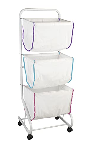 WENKO Cesto smistabiancheria Escala bianco, sistema a... - Maison & Cuisine Amazon Italie à 30.64€