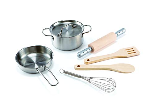 Hape Chef's Cooking Set, Children's Play Kitchen... - Jouets & Jeux Amazon Royaume-Uni à 13.72€